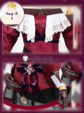 Vtuber Virtual YouTuber NIJISANJI EN Hyakumantenbara Salome Red Cosplay Costume