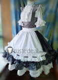 Final Fantasy XIV FF14 FFXIV Miqo'te Housemaid Maid Dress Blue Pink Purple Black Grey Green Red Cosplay Costumes