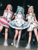 Vocaloid Project Sekai MORE MORE JUMP Hatsune Miku Kagamine Rin Luka Megurine Meiko Cosplay Costume