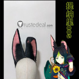 Genshin Impact Tighnari Nilou Collei Dori Nahida Fischl Blonde Pink Red Silver Green Cosplay Wigs Ears