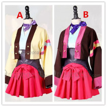 Koutetsujou no Kabaneri Mumei Hakama Kimono Cosplay Costume Two Versions