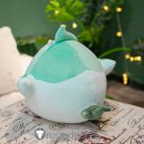 Genshin Impact Hilichurl Xiao Tartaglia Duck Bird Ganyu Cosplay Green Plush Dolls Keychain Accessories