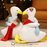 Genshin Impact Hilichurl Xiao Tartaglia Duck Bird Ganyu Cosplay Green Plush Dolls Keychain Accessories