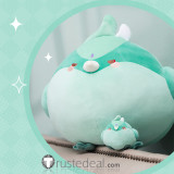 Genshin Impact Hilichurl Xiao Tartaglia Duck Bird Ganyu Cosplay Green Plush Dolls Keychain Accessories
