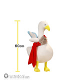 Genshin Impact Hilichurl Xiao Tartaglia Duck Bird Ganyu Cosplay Green Plush Dolls Keychain Accessories