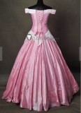 Sleeping Beauty Disney Princess Aurora Pink Halloween Cosplay Costumes