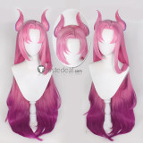 League of Legends LOL Star Guardian Kaisa Orianna Taliyah Prestige Syndra Pink Black Blue Purple Cosplay Wigs