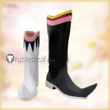 Final Fantasy XIV FF14 FFXIV Gaia Kefka Palazzo Choir Mage Black Cosplay Shoes Boots