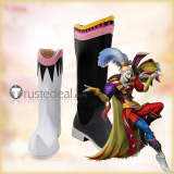 Final Fantasy XIV FF14 FFXIV Gaia Kefka Palazzo Choir Mage Black Cosplay Shoes Boots