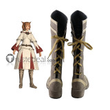 Final Fantasy XIV FF14 FFXIV Gaia Kefka Palazzo Choir Mage Black Cosplay Shoes Boots