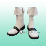 Final Fantasy XIV Alphinaud Leveilleur White Cosplay Shoes Boots