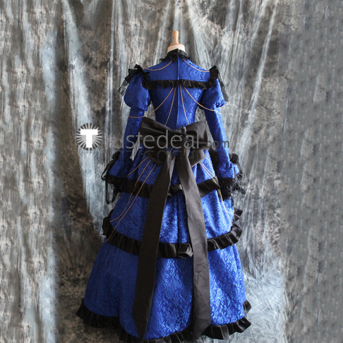 Vocaloid Lovelessxxx Kagamine Len Blue Halloween Cosplay Costume