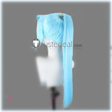 Pokemon Barry Skyla Maxie Clair Blue Red Styled Cosplay Wig