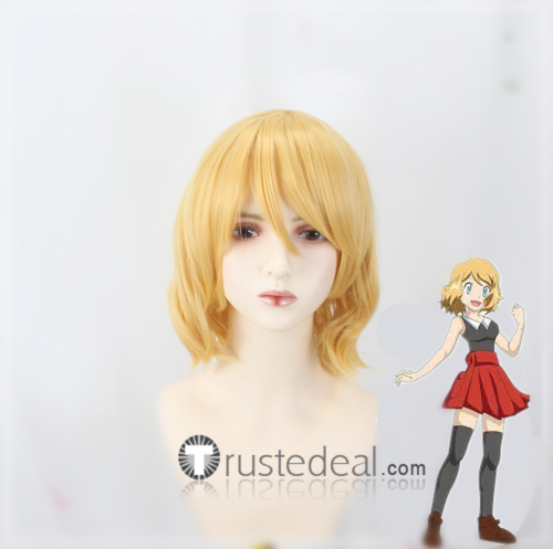 Serena Jessie Pink Blonde Styled Cosplay Wig