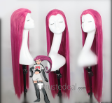 Pokemon XY Serena Team Rocket Jessie Pink Blonde Styled Cosplay Wig