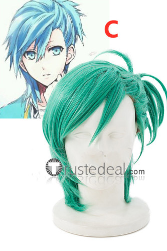 Uta no Prince-sama Mikaze Ai Blue Green Styled Cosplay Wigs