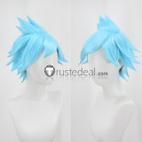 Pokemon Subway Boss Best Wishes Ingo Nobori Steven Stone Chloe Cerise Chairman Rose Purple Blue Silver Styled Cosplay Wigs