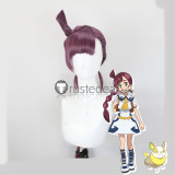 Pokemon Subway Boss Best Wishes Ingo Nobori Steven Stone Chloe Cerise Chairman Rose Purple Blue Silver Styled Cosplay Wigs