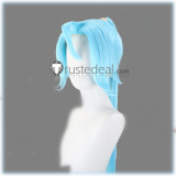 Pokemon Barry Skyla Maxie Clair Blue Red Styled Cosplay Wig