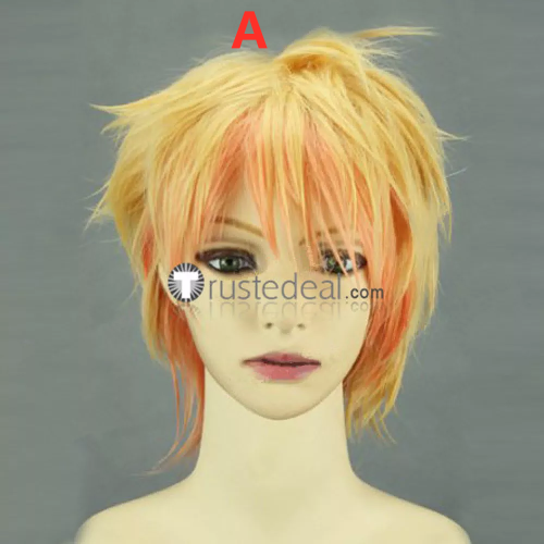 Uta no Prince-sama Syo Kurusu Blonde Pink Styled Cosplay Wig