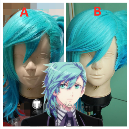Uta no Prince-sama Mikaze Ai Blue Green Styled Cosplay Wigs