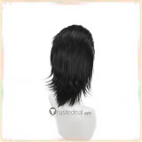 Jojo's Bizarre Adventure Yoshikage Kira Jotaro Kujo Black Silver Styled Cosplay Wig