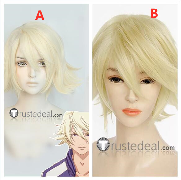 Tiger and Bunny Ivan Karelin Origami Cyclone Light Blonde Cosplay Wigs