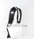 Bleach 6 Division Kuchiki Byakuya Styled Black Cosplay Wig