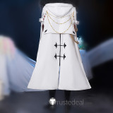 Genshin Impact Fatui Harbingers Pierro Columbina Pulcinella Pantalone Il Dottore Sandrone Arlecchino Il Capitano Tartaglia Childe Winter Overcoat Cape Cosplay Costume