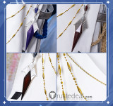 Genshin Impact Fatui Harbingers Pierro Columbina Pulcinella Pantalone Il Dottore Sandrone Arlecchino Il Capitano Tartaglia Childe Winter Overcoat Cape Cosplay Costume