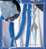 Genshin Impact Fatui Harbingers Pierro Columbina Pulcinella Pantalone Il Dottore Sandrone Arlecchino Il Capitano Tartaglia Childe Winter Overcoat Cape Cosplay Costume