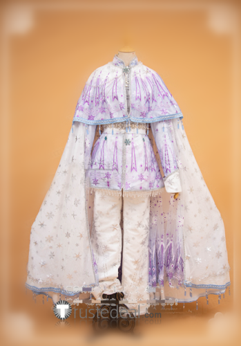 Frozen2 Princess Elsa Genderbend Prince Male Cosplay Costume