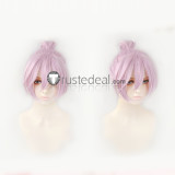 Tokyo Revengers Senju Kawaragi Haruchiyo Sanzu Purplish Pink Cream Ponytail Cosplay Wigs