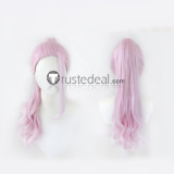 Tokyo Revengers Senju Kawaragi Haruchiyo Sanzu Purplish Pink Cream Ponytail Cosplay Wigs