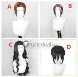 Avatar The Last Airbender Toph Bengfang Asami Sato Katara Brown Black Styled Cosplay Wigs