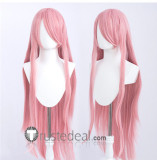 Vocaloid Luka Megurine Long Pink Straight Curly Cosplay Wigs 100cm