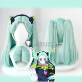 Cyberpunk Edgerunners Lucyna Kushinada Lucy Rebecca David Martinez Blue Pink White Cosplay Wigs