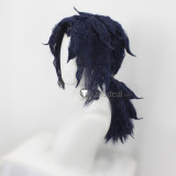 Library Of Ruina Gebura Kali Chesed Blue Red Styled Cosplay Wig