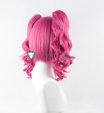 Yugioh VRAINS Soulburner Yuzu Hiragi Yuya Sakaki Green Pink Styled Cosplay Wig