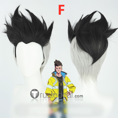 Cyberpunk Edgerunners Lucyna Kushinada Lucy Rebecca David Martinez Blue Pink White Cosplay Wigs