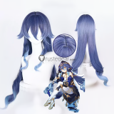 Genshin Impact Sumeru Candace Layla Cyno Silver White Blue Cosplay Wigs