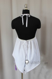 ZONE 00 Benten White Cosplay Costumes