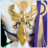 Genshin Impact Candace Purple Cosplay Costume
