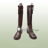 Bloodborne Lady Maria Brown Cosplay Shoes Boots