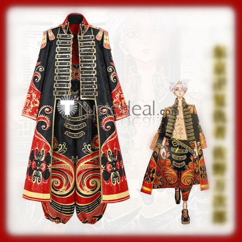 Tokyo Revengers Manjiro Sano Mikey Manga Cover Cosplay Costume