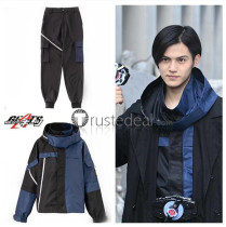 Kamen Rider Geats Ace Ukiyo Blue Jacket Pants Uniform Cosplay Costume