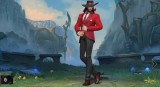 League of Legends Twisted Fate Tango Red Coat Cosplay Costume