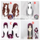 Draculaura Clawdeen Wolf Frankie Stein White Brown Pink Black Cosplay Wigs