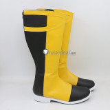 One Piece Vinsmoke Reiju Niji Sanji Yellow Pink Cosplay Shoes Boots