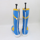 One Piece Vinsmoke Reiju Niji Sanji Yellow Pink Cosplay Shoes Boots